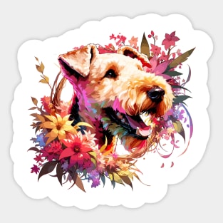 Airedale Terrier Mothers Day Dog Mom Perfect Dog Gift Sticker